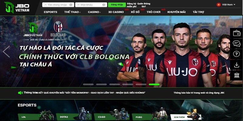 Nhà cái JBO - Uy tín hàng đầu